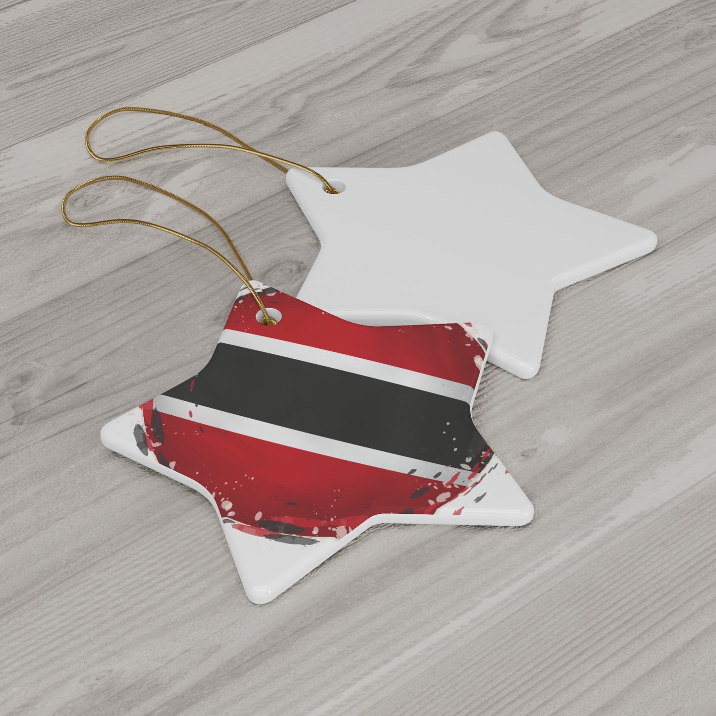 Caribbean Christmas, Custom Flag Ornaments, Country Flag Design