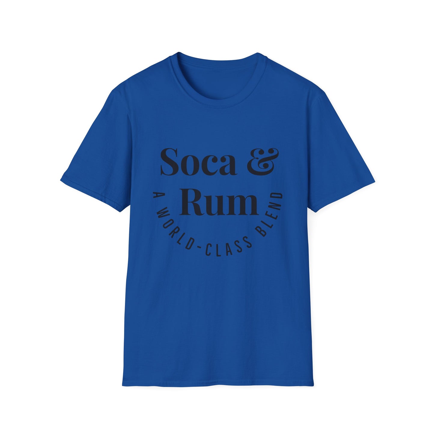 SOCA & RUM T-SHIRT | Men or Women | Caribbean Music | Slang | Party | Fete | Lime
