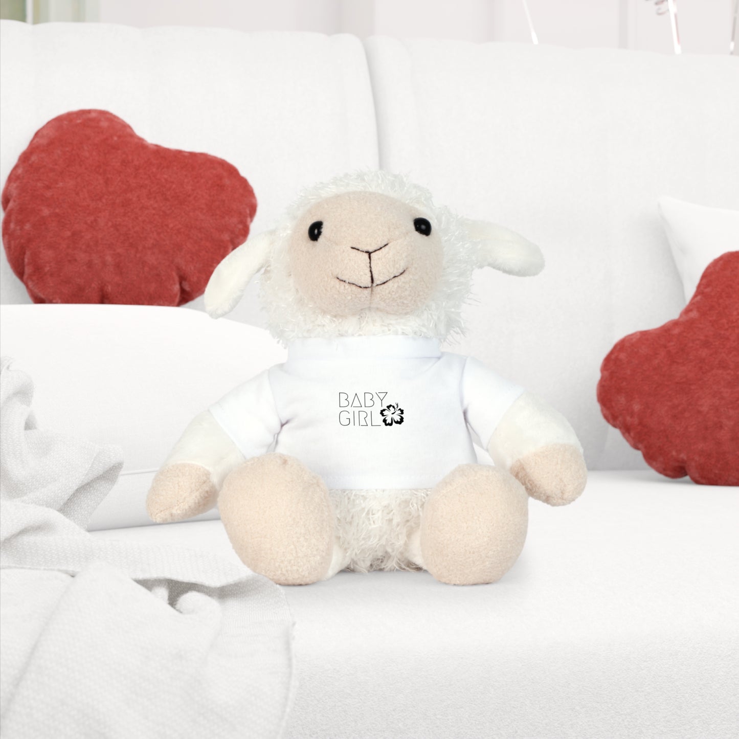 My Caribbean Pal, Stuffed Toy, (Bear/Sheep/Bunny), Customizable Country Flag