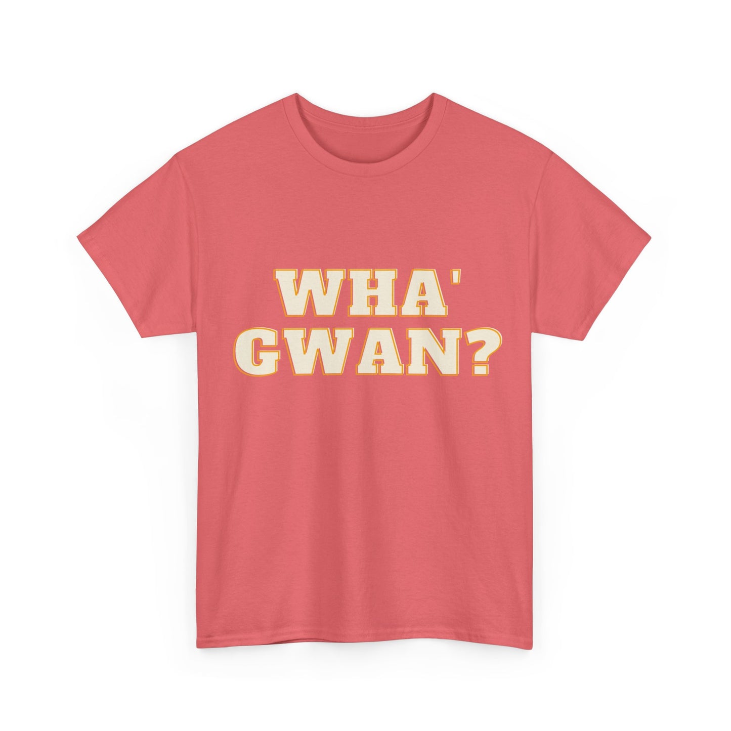 Wha Gwan? - Unisex Heavy Cotton T-Shirt