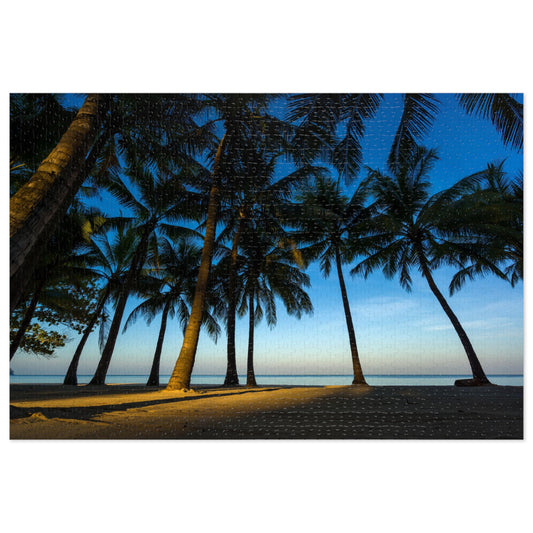 Caribbean Beach Scenery, Jigsaw Puzzle (30, 110, 252, 500,1000-Piece)