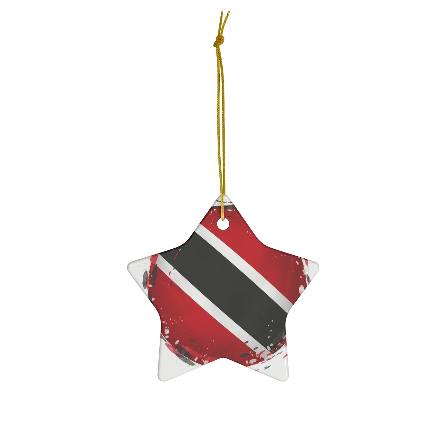 Caribbean Christmas, Custom Flag Ornaments, Country Flag Design
