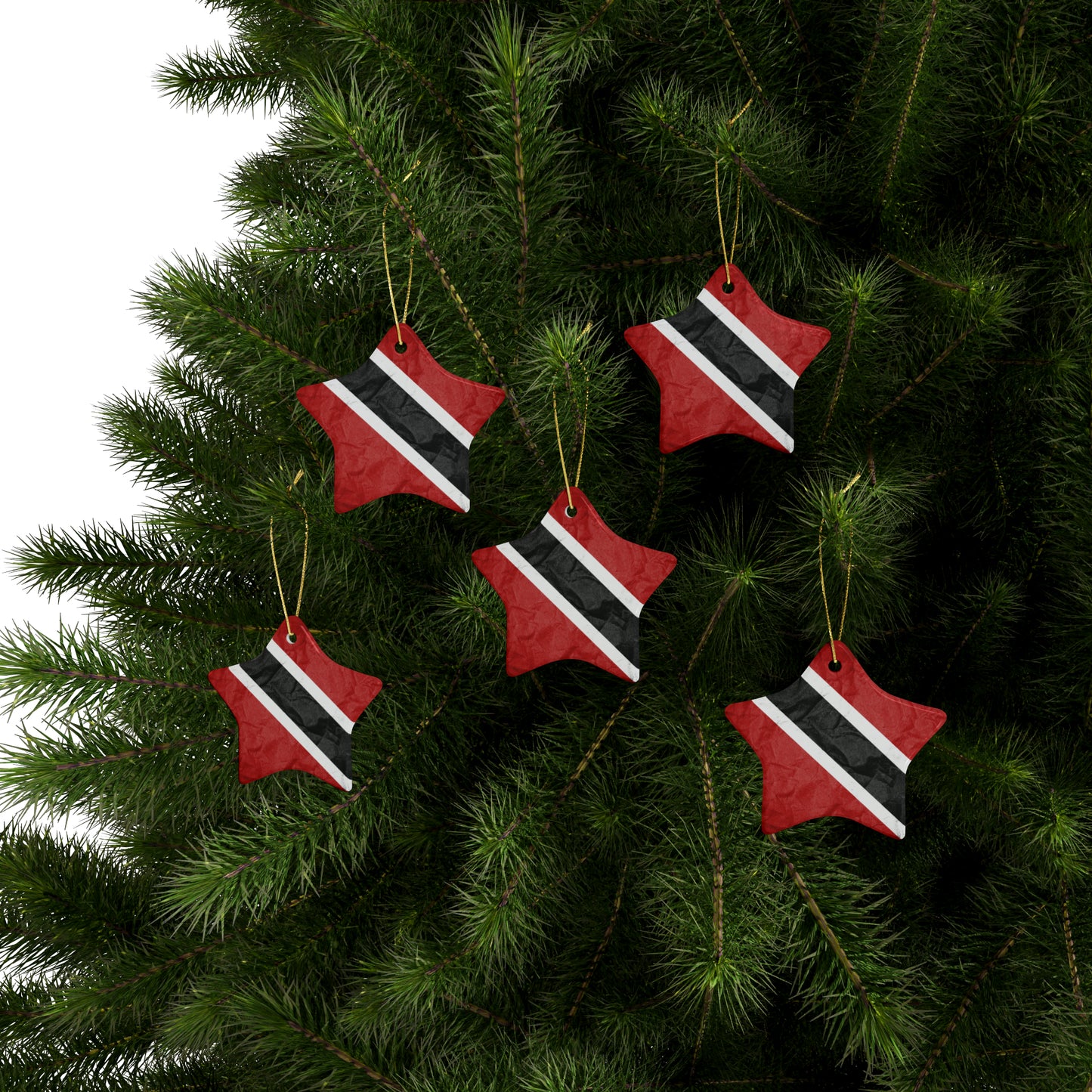 Caribbean Christmas Customized Ornaments (1, 5, 10, 20)