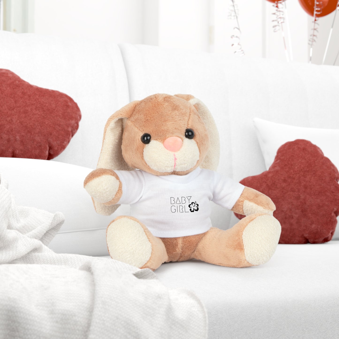 My Caribbean Pal, Stuffed Toy, (Bear/Sheep/Bunny), Customizable Country Flag