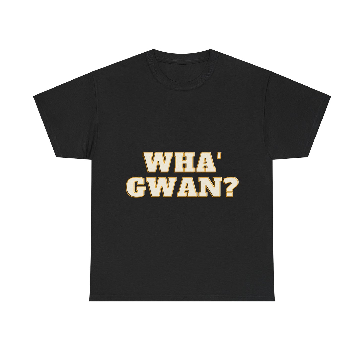 Wha Gwan? - Unisex Heavy Cotton T-Shirt
