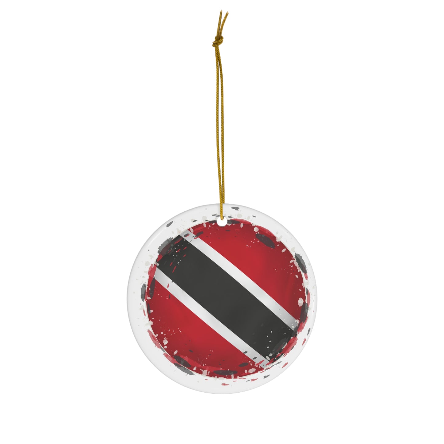 Caribbean Christmas, Custom Flag Ornaments, Country Flag Design