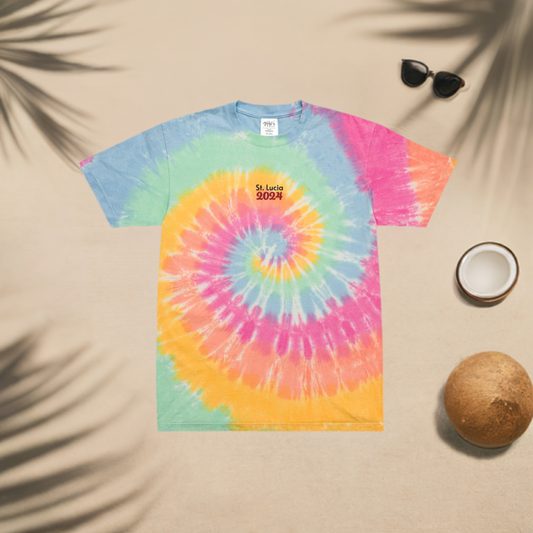 New! Oversized TIE-DYE T-Shirt, optional Personalization