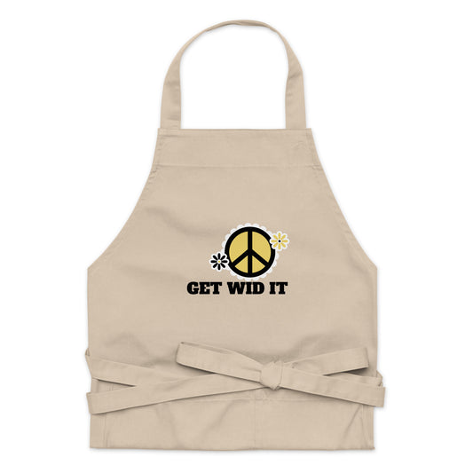 Get Wid It Organic Cotton Apron for Men/Women