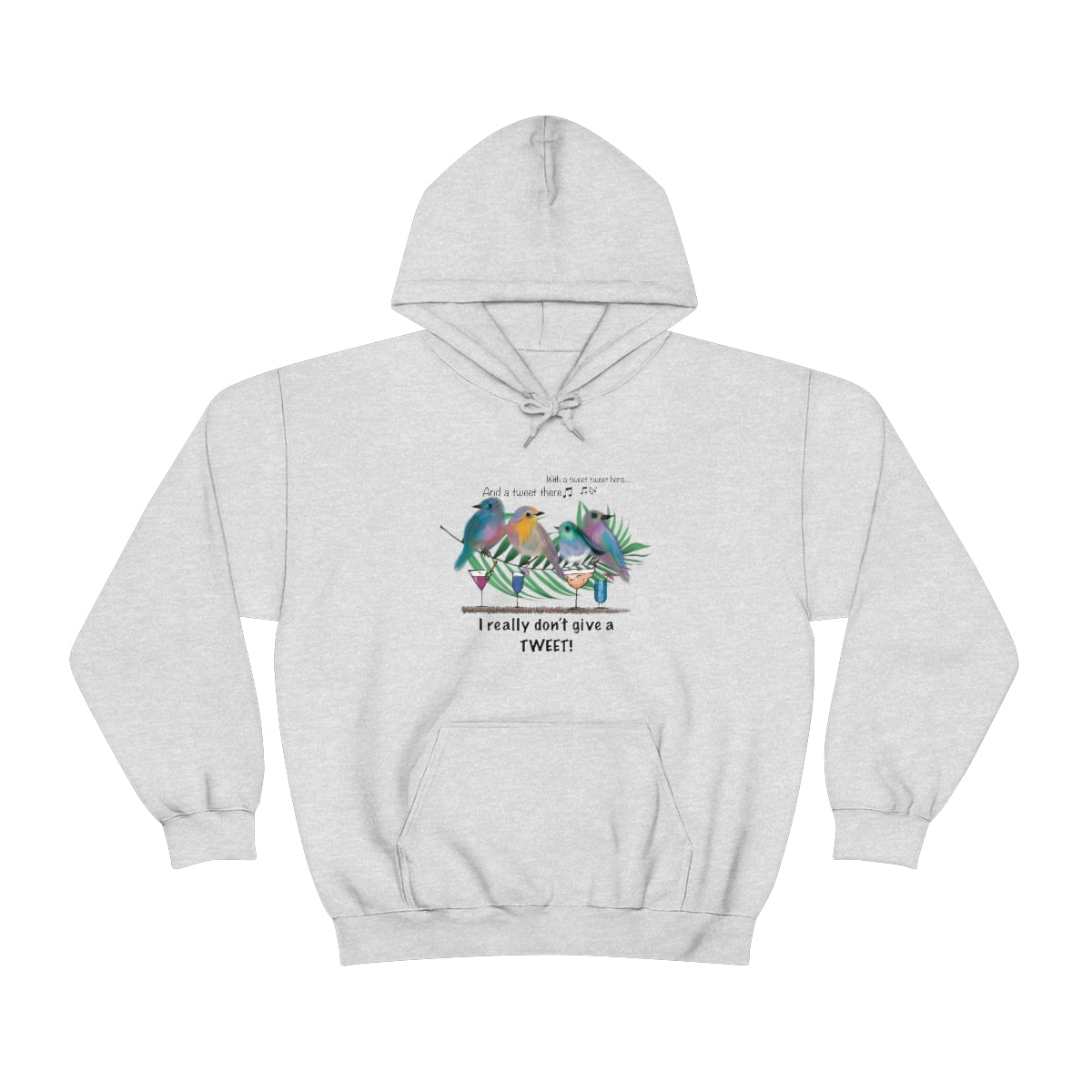 DON'T GIVE A Tweet, Heavy Blend Hooded Sweatshirt (Unisex)