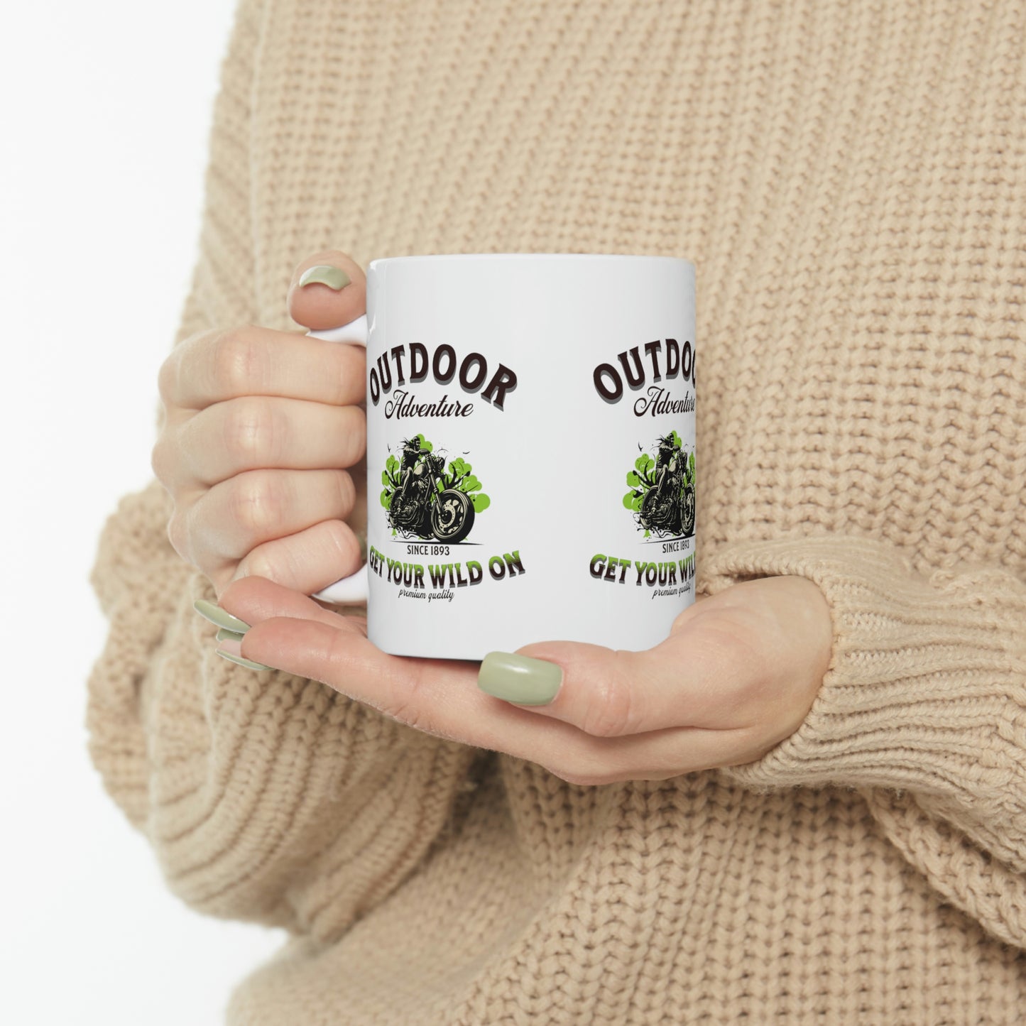 OUTDOOR ADVENTURES CARIBBEAN Coffee Mug 11oz, Get Your Wild On