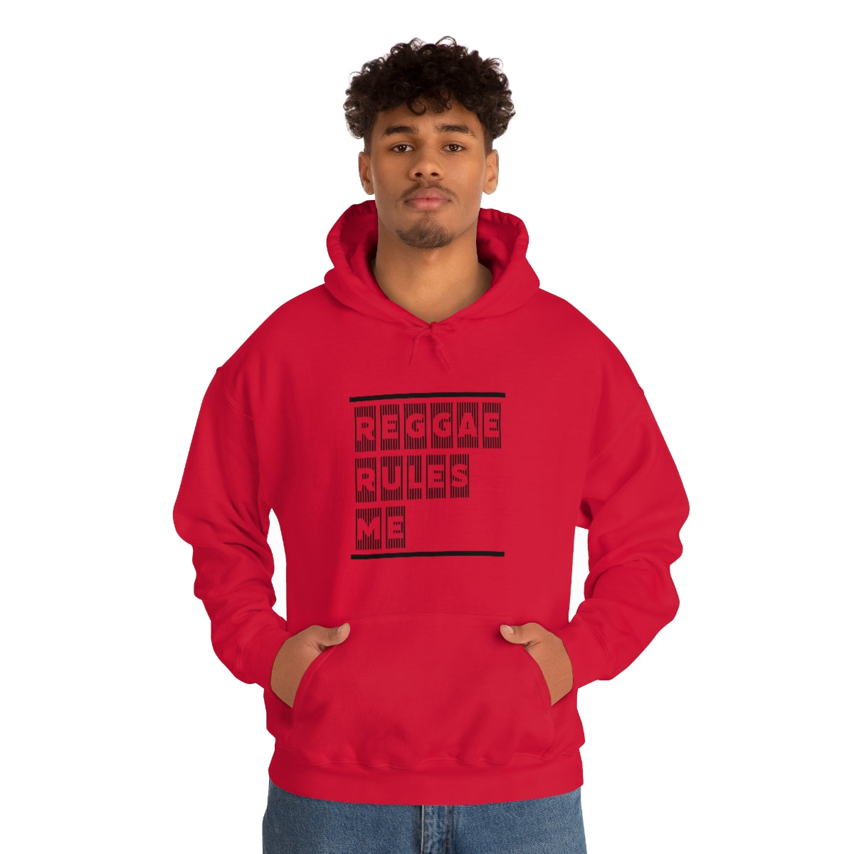 REGGAE RULES Me, Heavy Blend Hooded Sweatshirt (UNISEX)