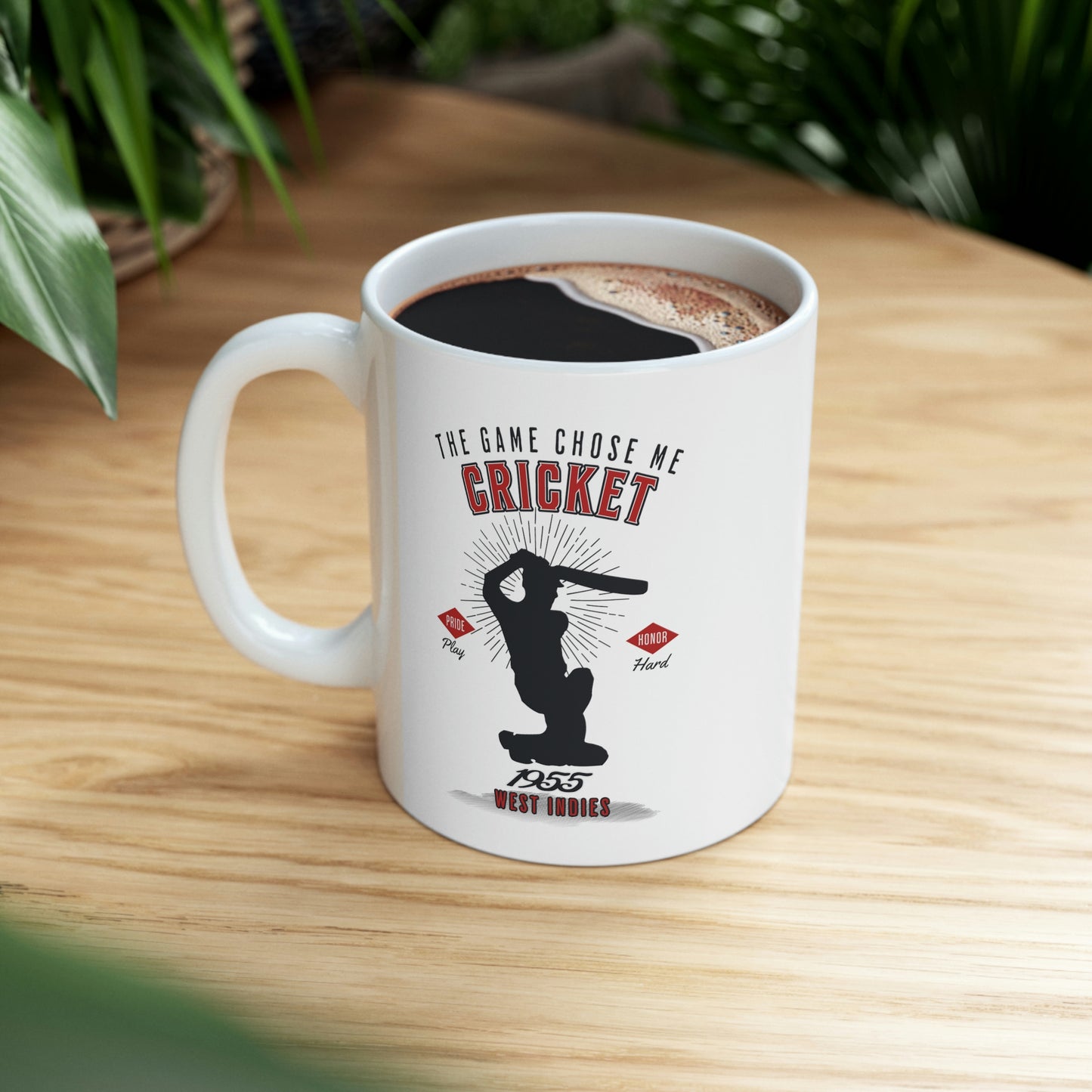 CRICKET Caribbean Coffee Mug 11oz, The Game Chose Me