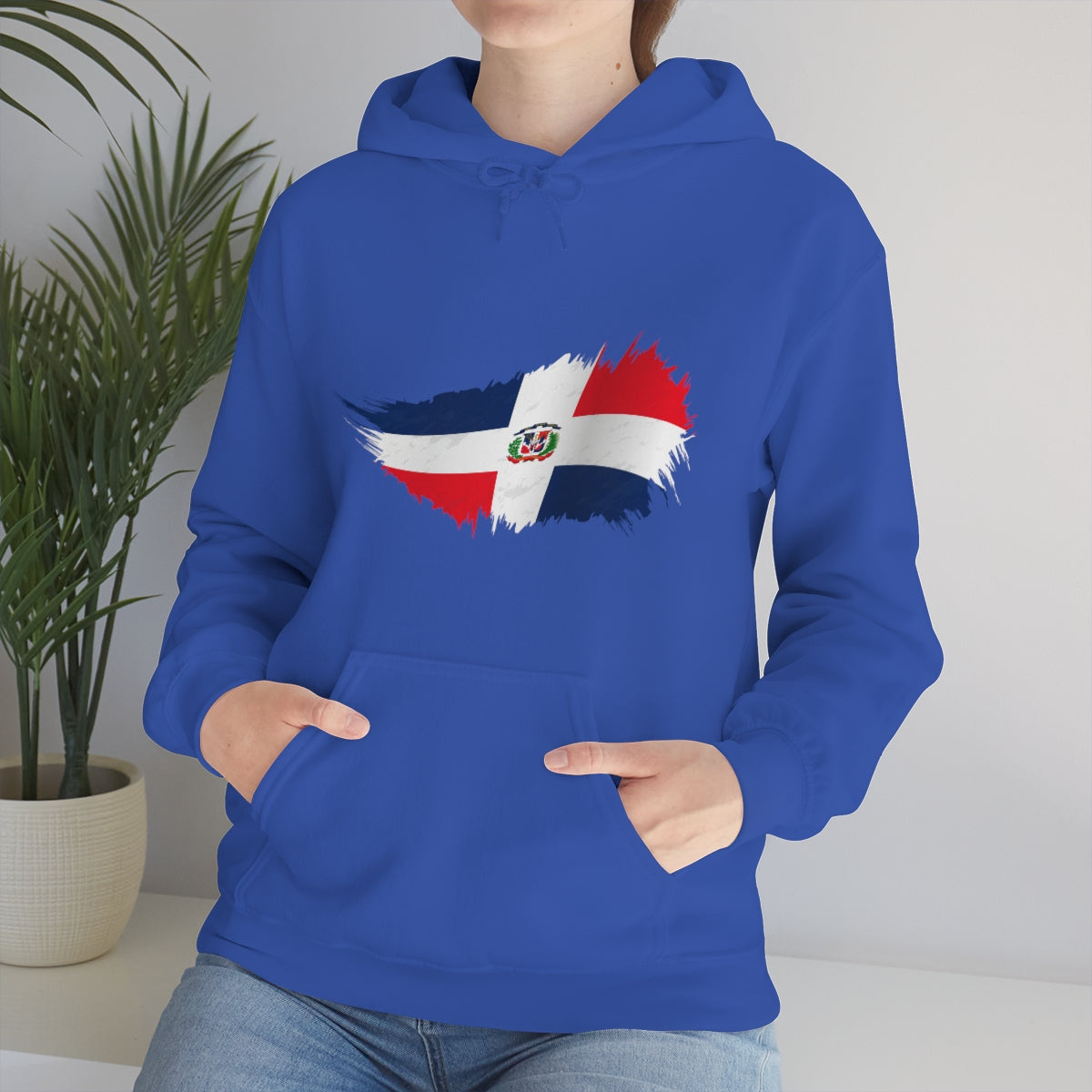 DOMINICAN REPUBLIC Heavy Blend™ Hooded Sweatshirt (UNISEX)
