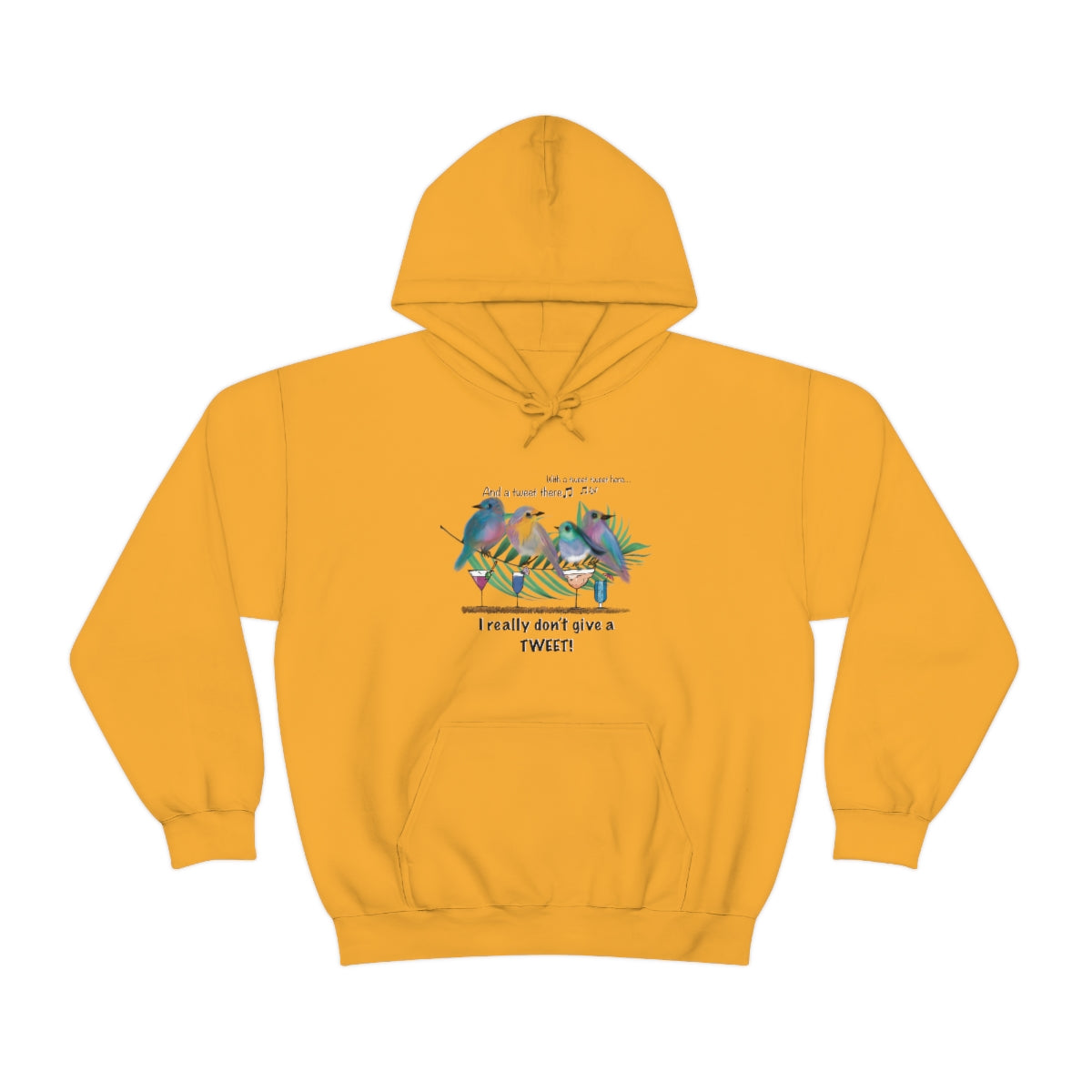 DON'T GIVE A Tweet, Heavy Blend Hooded Sweatshirt (Unisex)