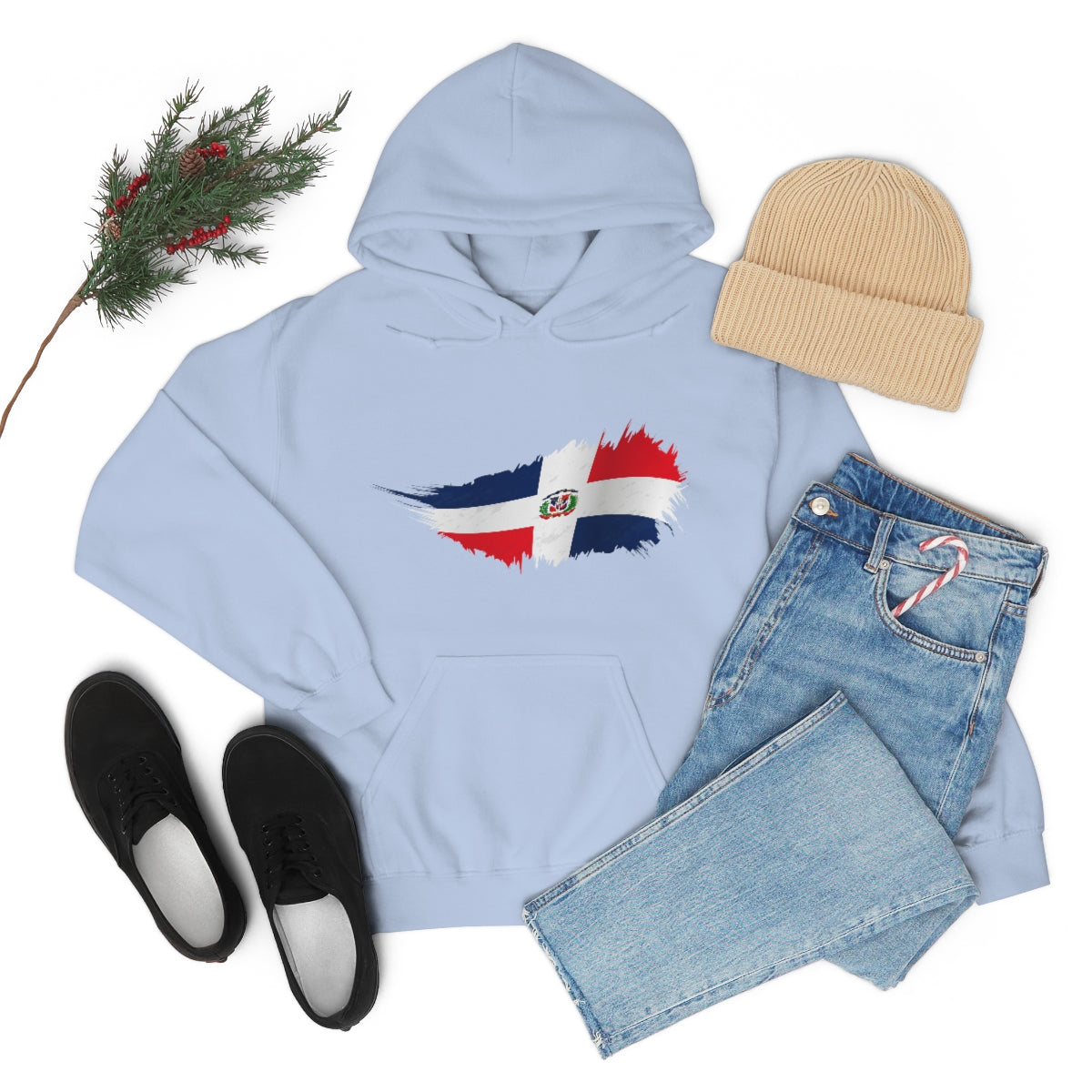 DOMINICAN REPUBLIC Heavy Blend™ Hooded Sweatshirt (UNISEX)