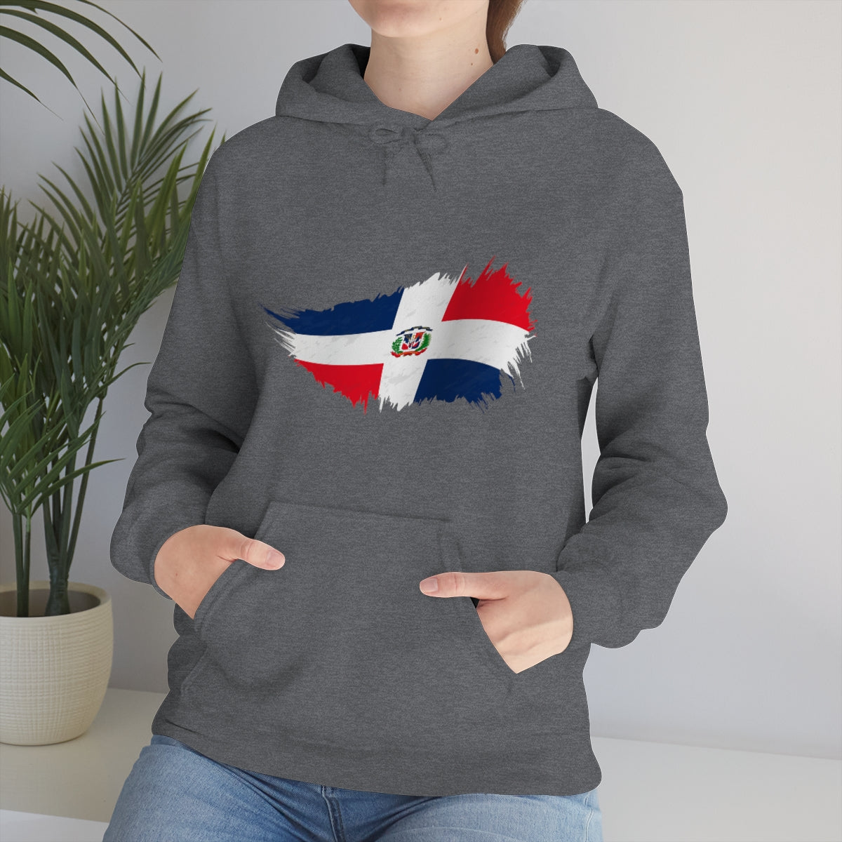 DOMINICAN REPUBLIC Heavy Blend™ Hooded Sweatshirt (UNISEX)