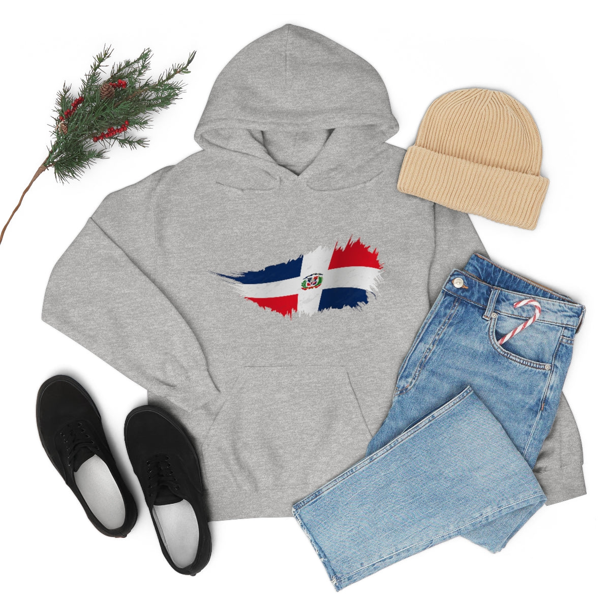 DOMINICAN REPUBLIC Heavy Blend™ Hooded Sweatshirt (UNISEX)