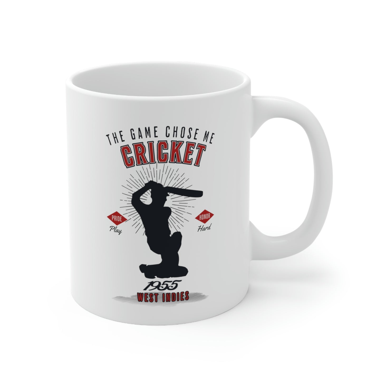 CRICKET Caribbean Coffee Mug 11oz, The Game Chose Me