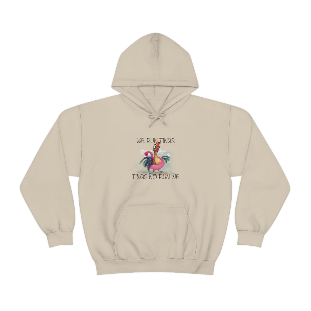 WE RUN TINGS Heavy Blend Hooded Sweatshirt (Unisex)