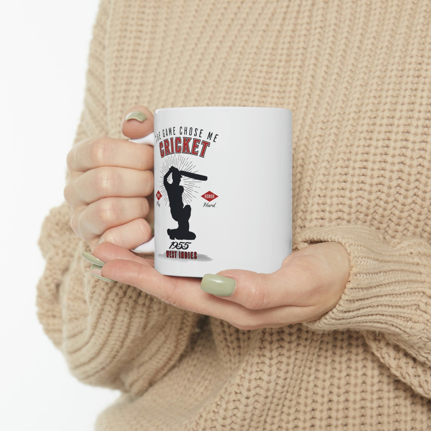 CRICKET Caribbean Coffee Mug 11oz, The Game Chose Me
