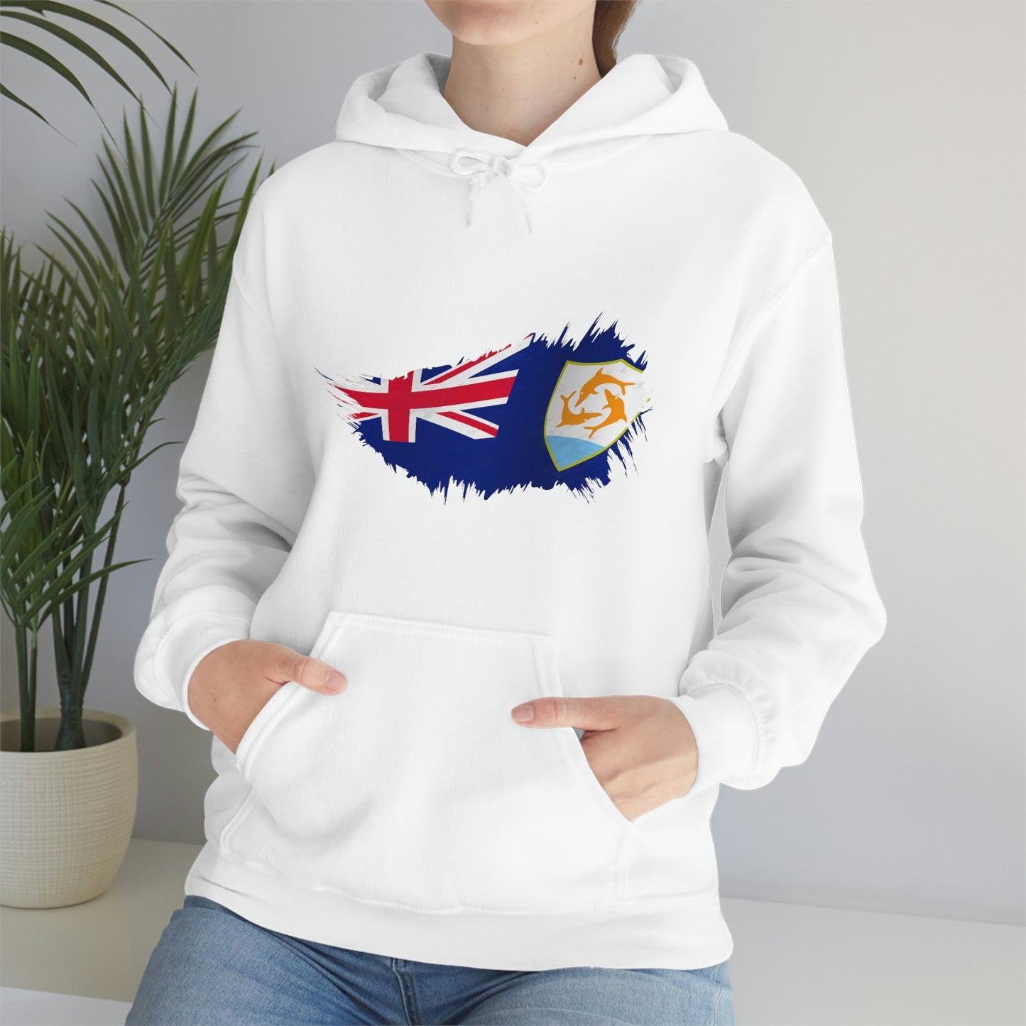 ANGUILLA Heavy Blend™ Hooded Sweatshirt (UNISEX)
