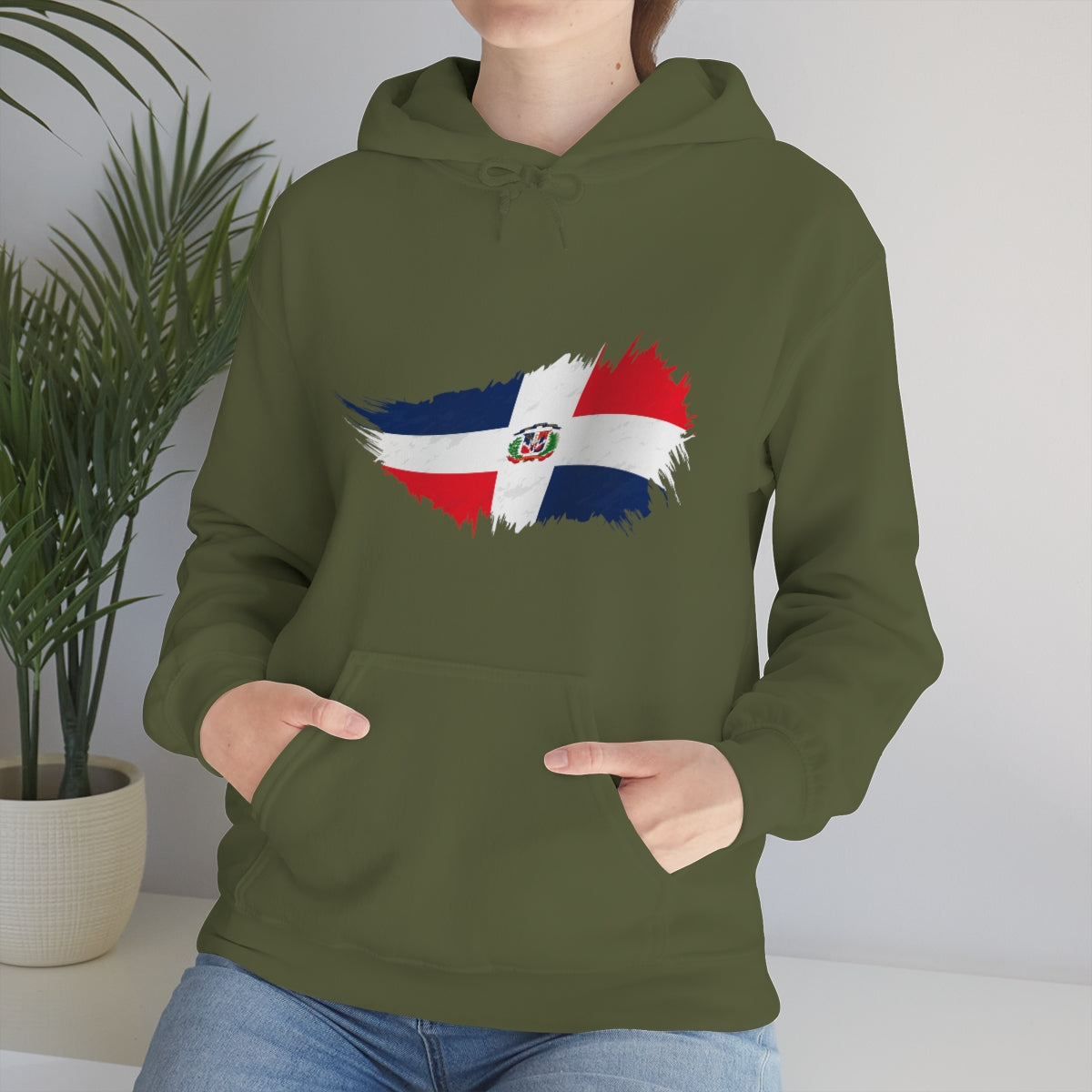 DOMINICAN REPUBLIC Heavy Blend™ Hooded Sweatshirt (UNISEX)