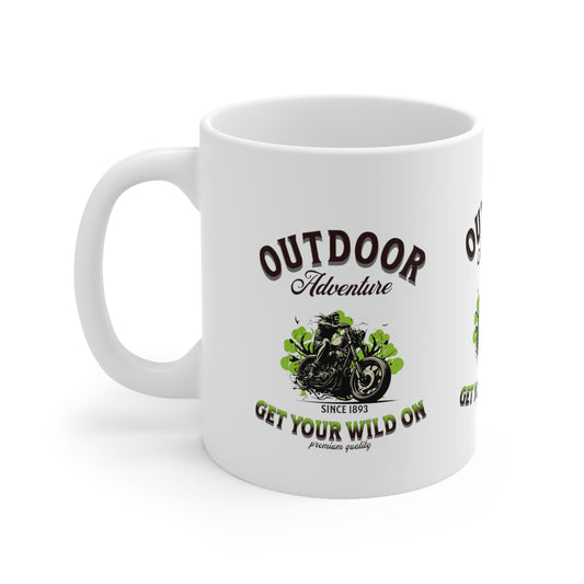 OUTDOOR ADVENTURES CARIBBEAN Coffee Mug 11oz, Get Your Wild On