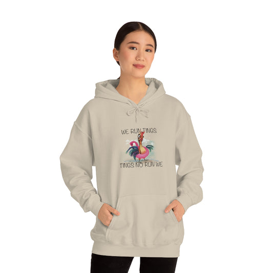 WE RUN TINGS Heavy Blend Hooded Sweatshirt (Unisex)