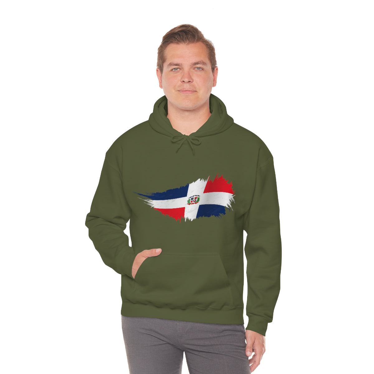 DOMINICAN REPUBLIC Heavy Blend™ Hooded Sweatshirt (UNISEX)
