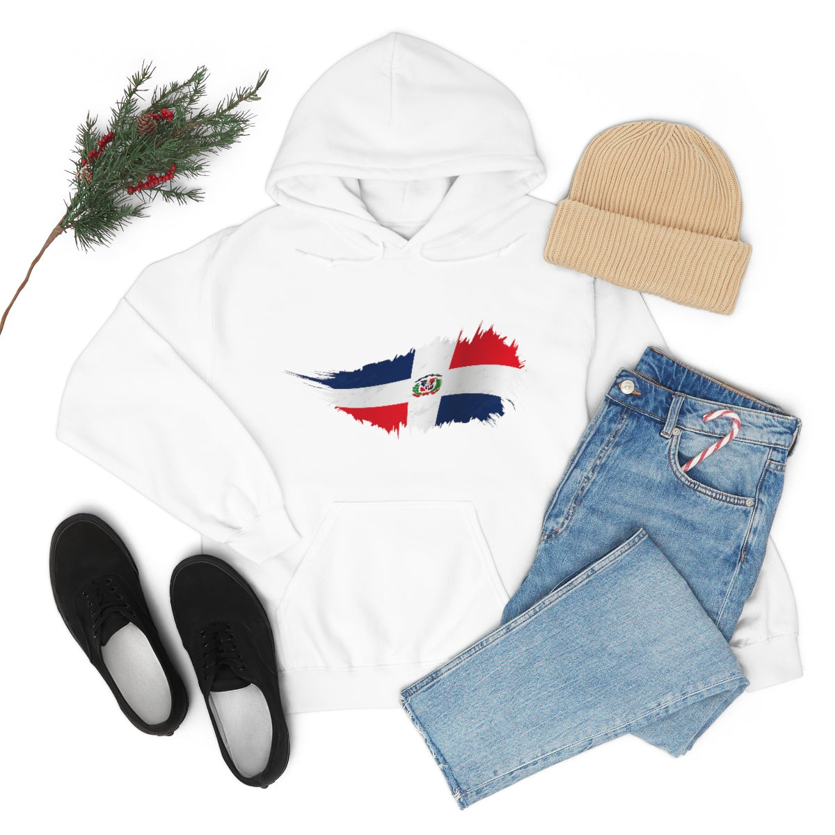 DOMINICAN REPUBLIC Heavy Blend™ Hooded Sweatshirt (UNISEX)