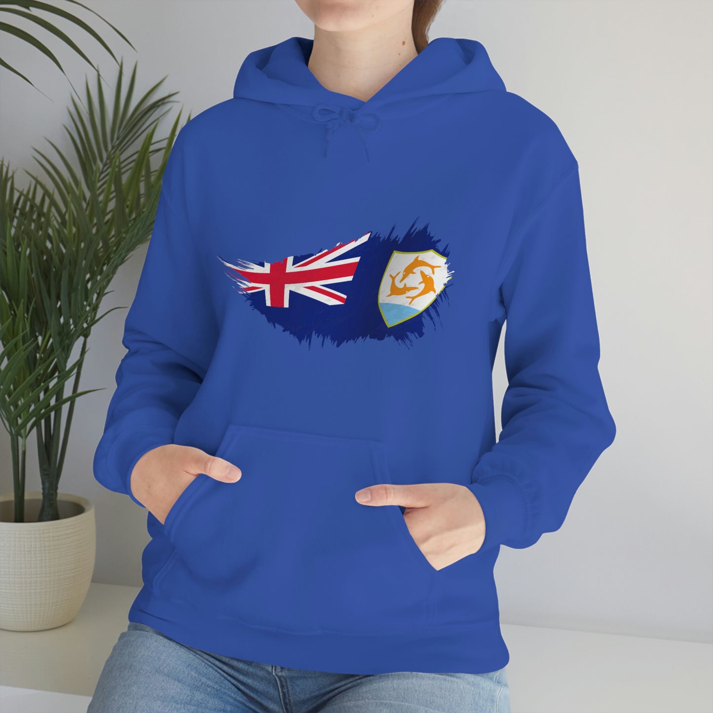 ANGUILLA Heavy Blend™ Hooded Sweatshirt (UNISEX)