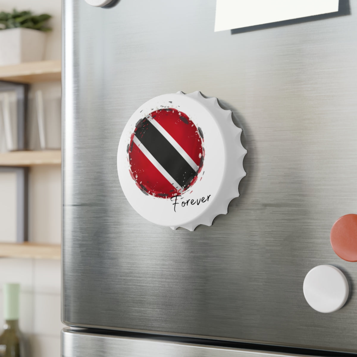 TRINIDAD | 2-in-1 Bottle Opener with Magnetic Back | Souvenir or Everyday Use