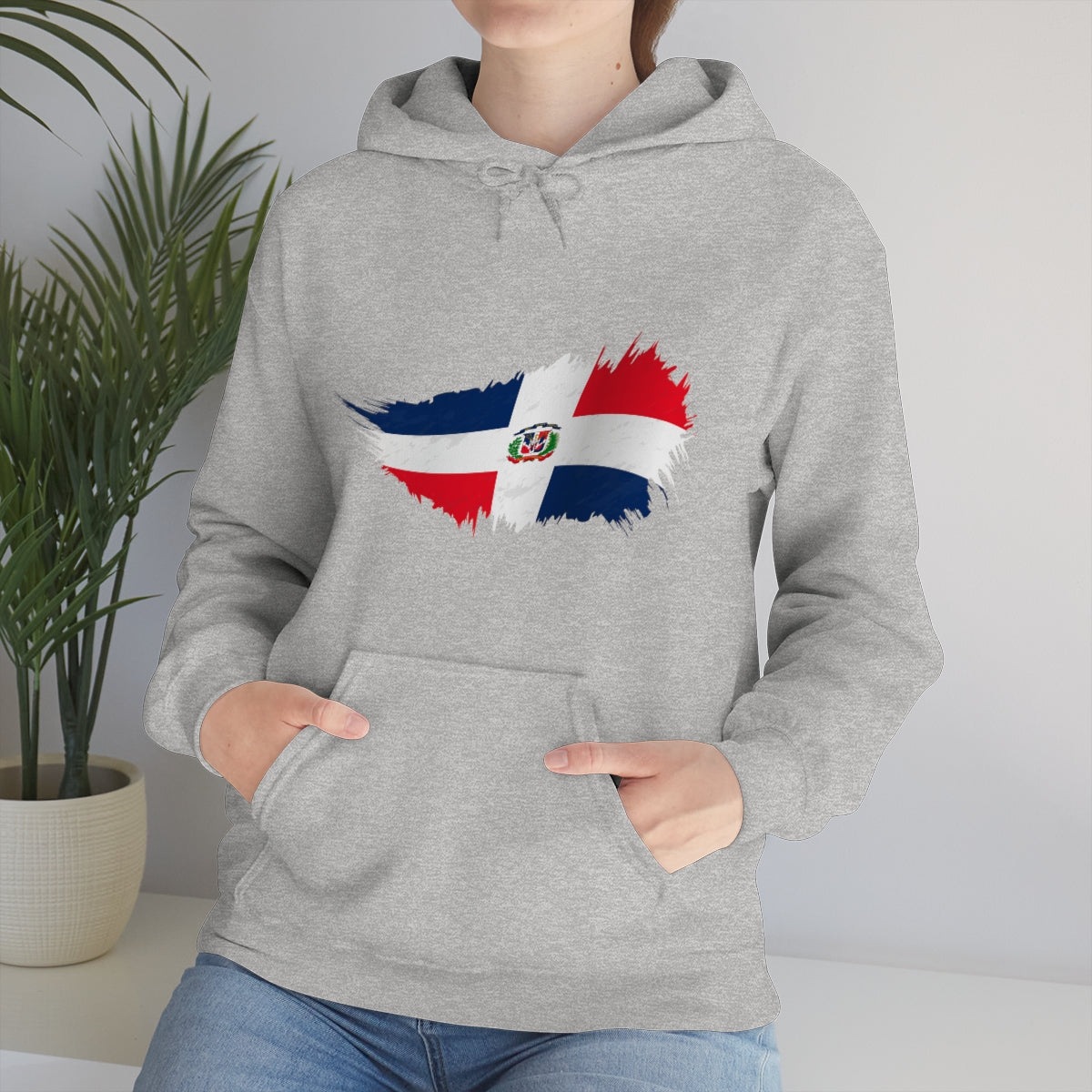 DOMINICAN REPUBLIC Heavy Blend™ Hooded Sweatshirt (UNISEX)
