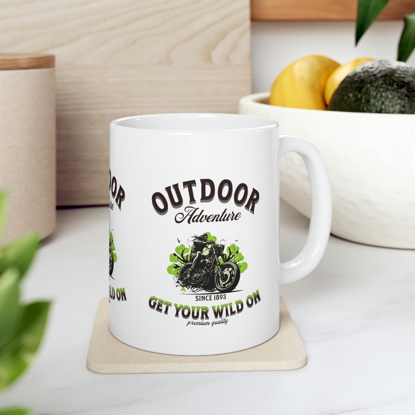 OUTDOOR ADVENTURES CARIBBEAN Coffee Mug 11oz, Get Your Wild On