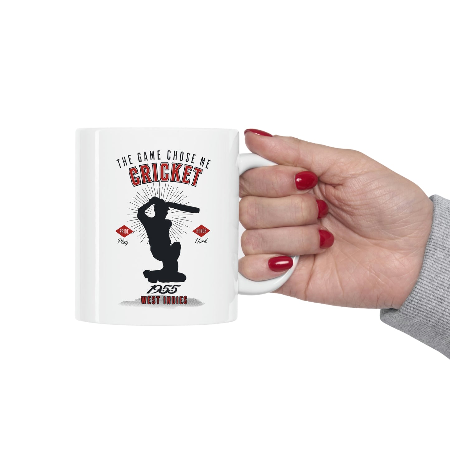 CRICKET Caribbean Coffee Mug 11oz, The Game Chose Me