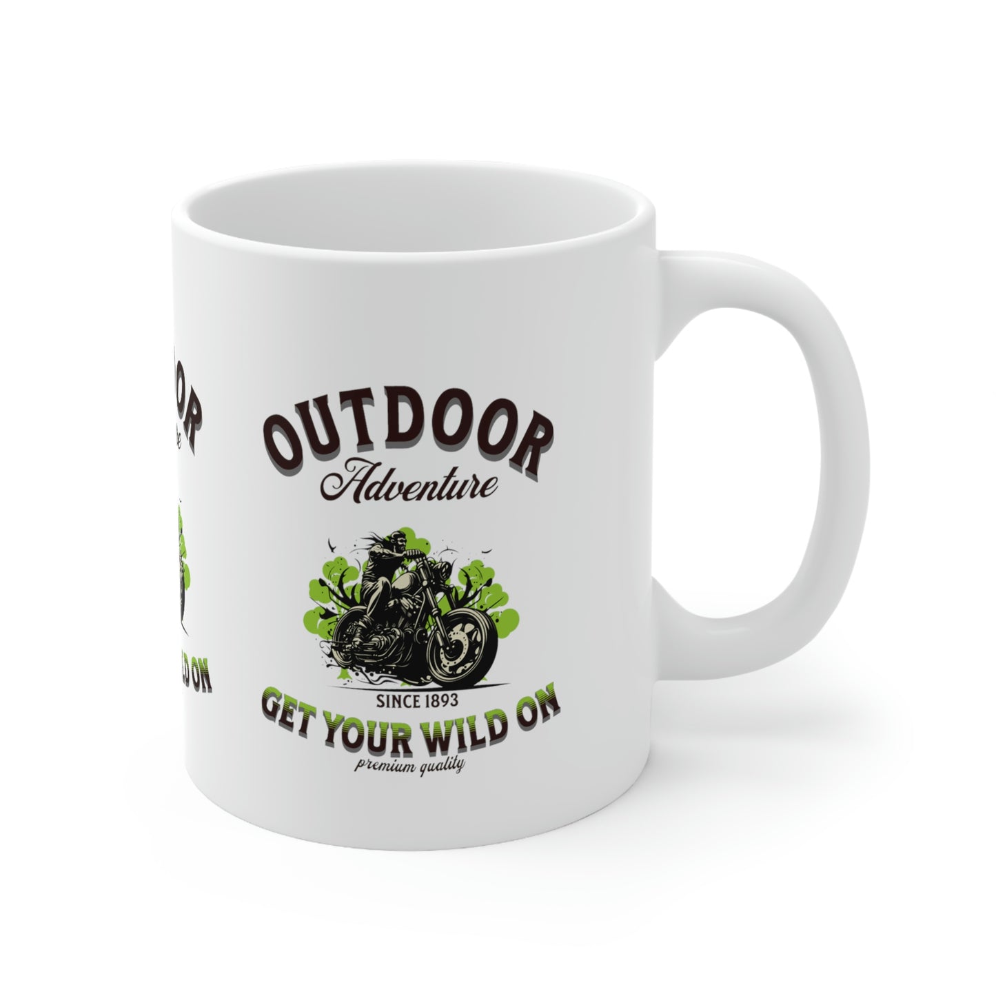 OUTDOOR ADVENTURES CARIBBEAN Coffee Mug 11oz, Get Your Wild On