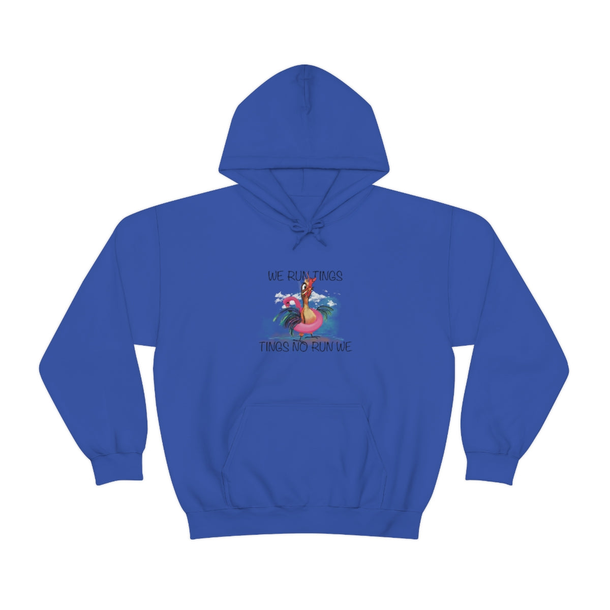 WE RUN TINGS Heavy Blend Hooded Sweatshirt (Unisex)