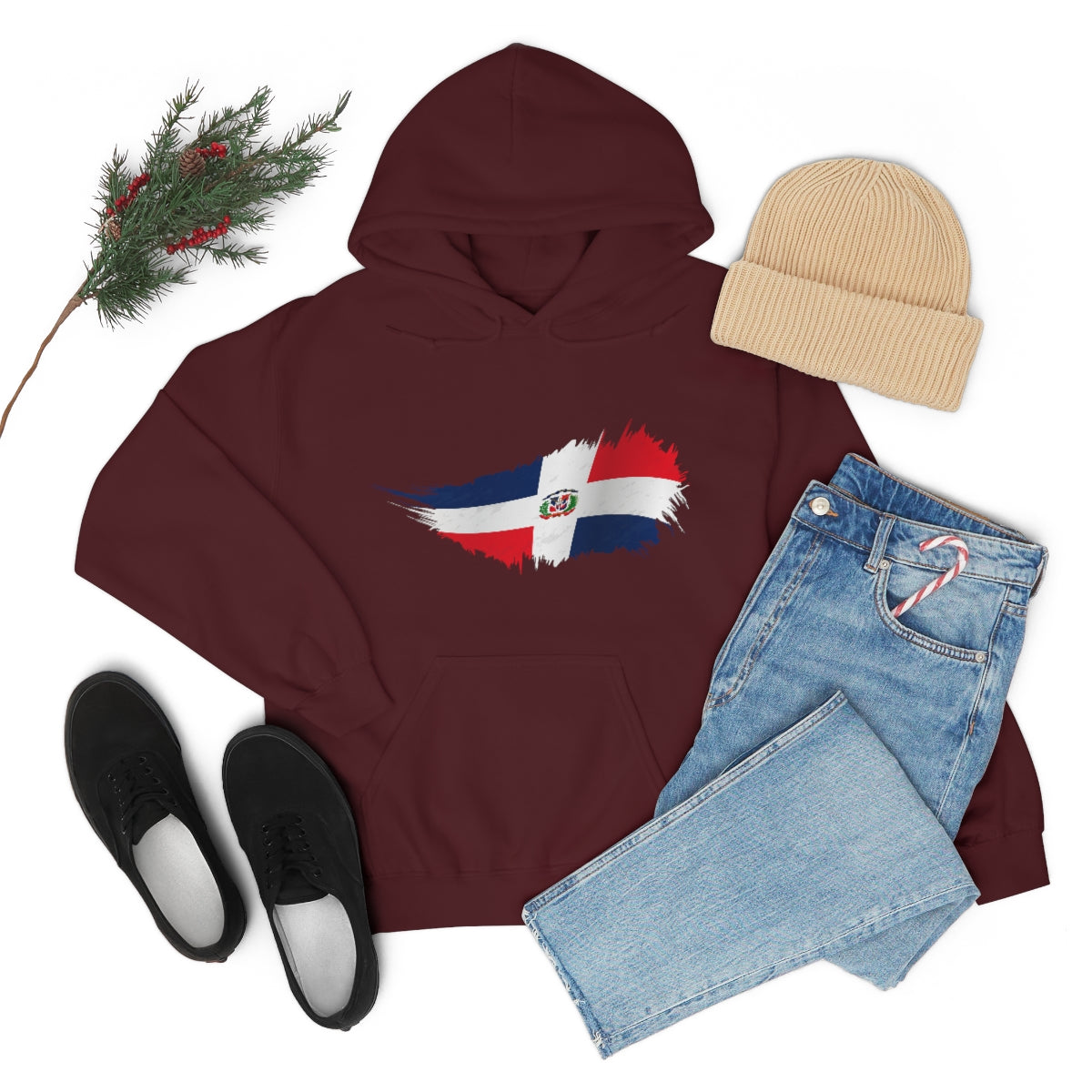 DOMINICAN REPUBLIC Heavy Blend™ Hooded Sweatshirt (UNISEX)