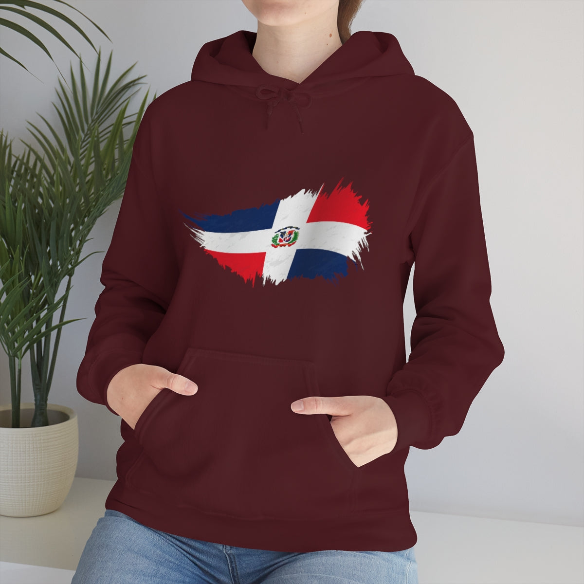 DOMINICAN REPUBLIC Heavy Blend™ Hooded Sweatshirt (UNISEX)