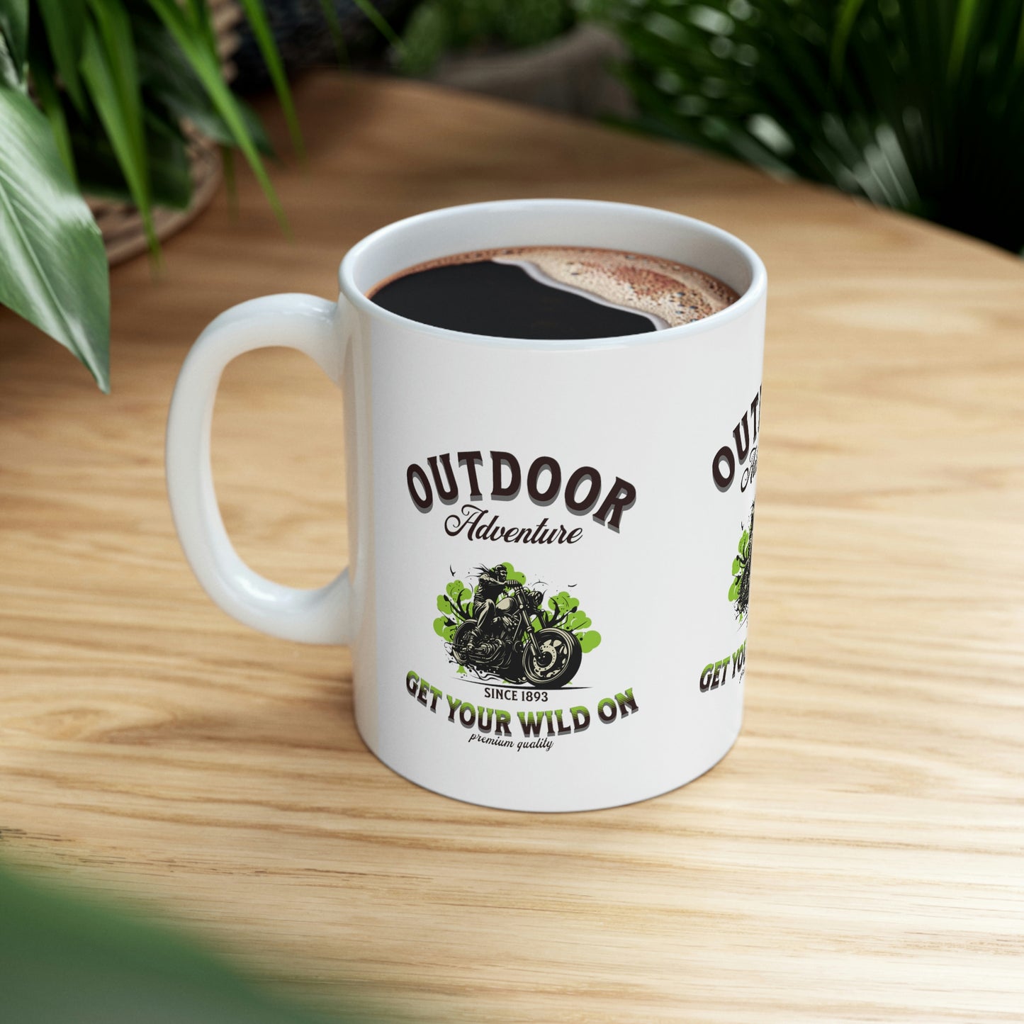 OUTDOOR ADVENTURES CARIBBEAN Coffee Mug 11oz, Get Your Wild On
