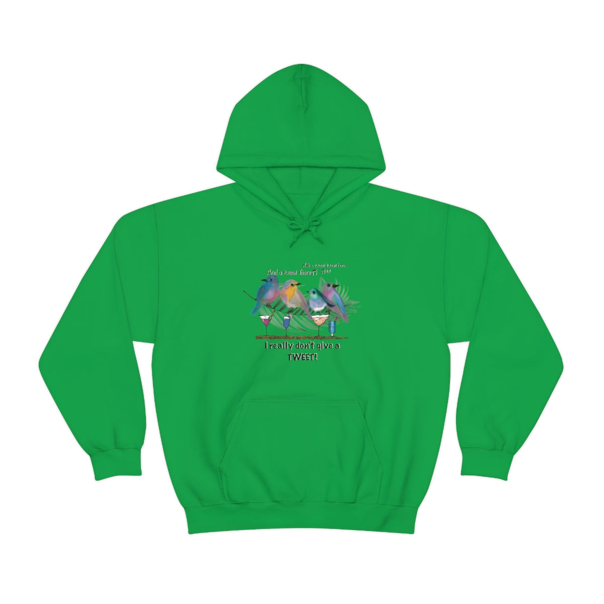 DON'T GIVE A Tweet, Heavy Blend Hooded Sweatshirt (Unisex)