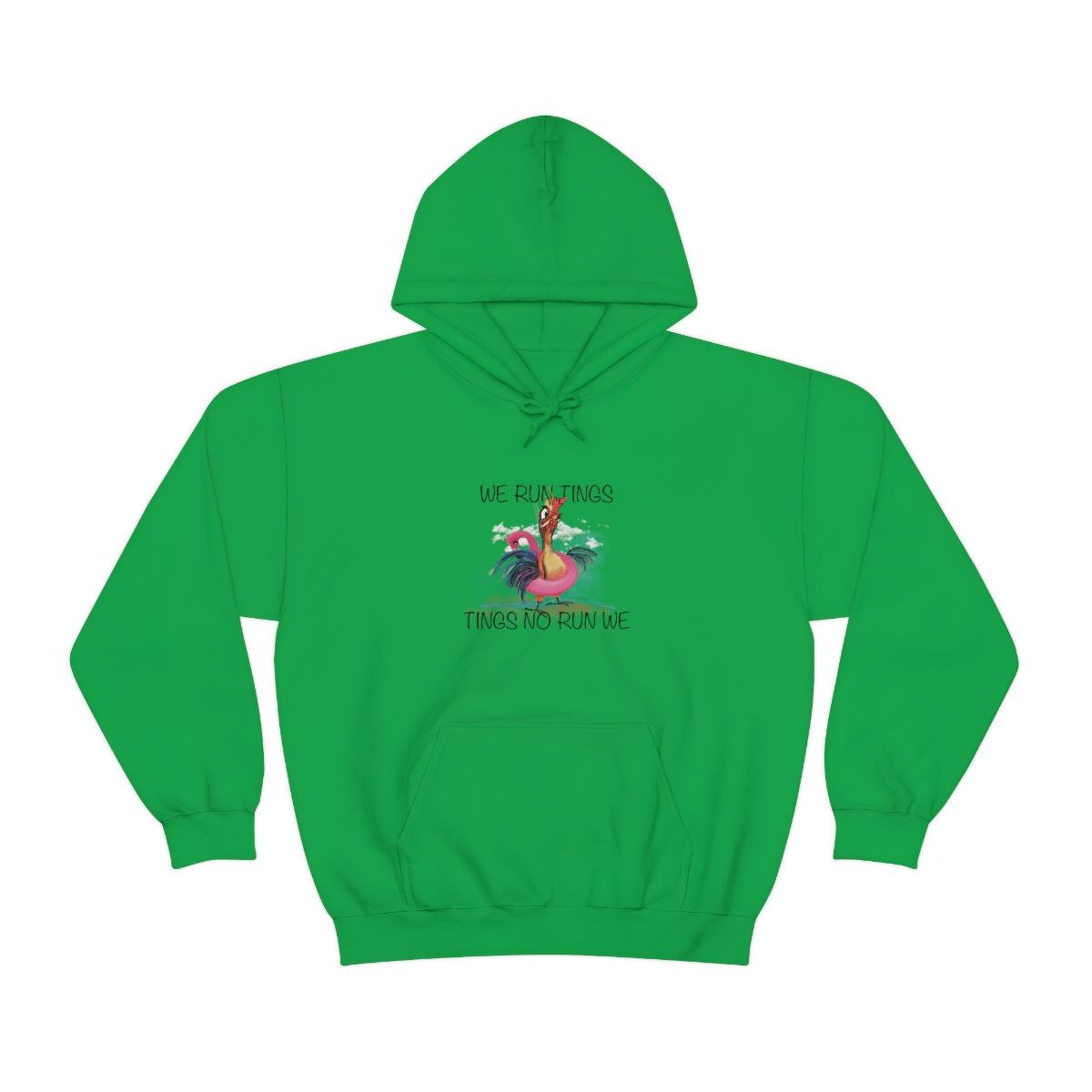 WE RUN TINGS Heavy Blend Hooded Sweatshirt (Unisex)