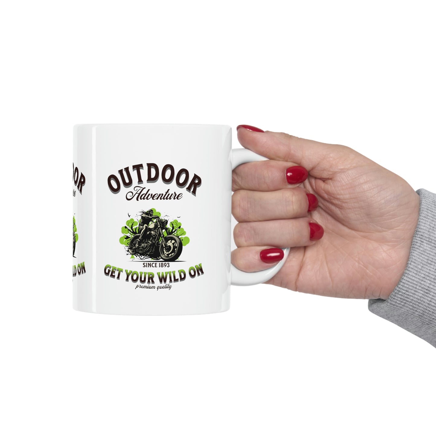 OUTDOOR ADVENTURES CARIBBEAN Coffee Mug 11oz, Get Your Wild On