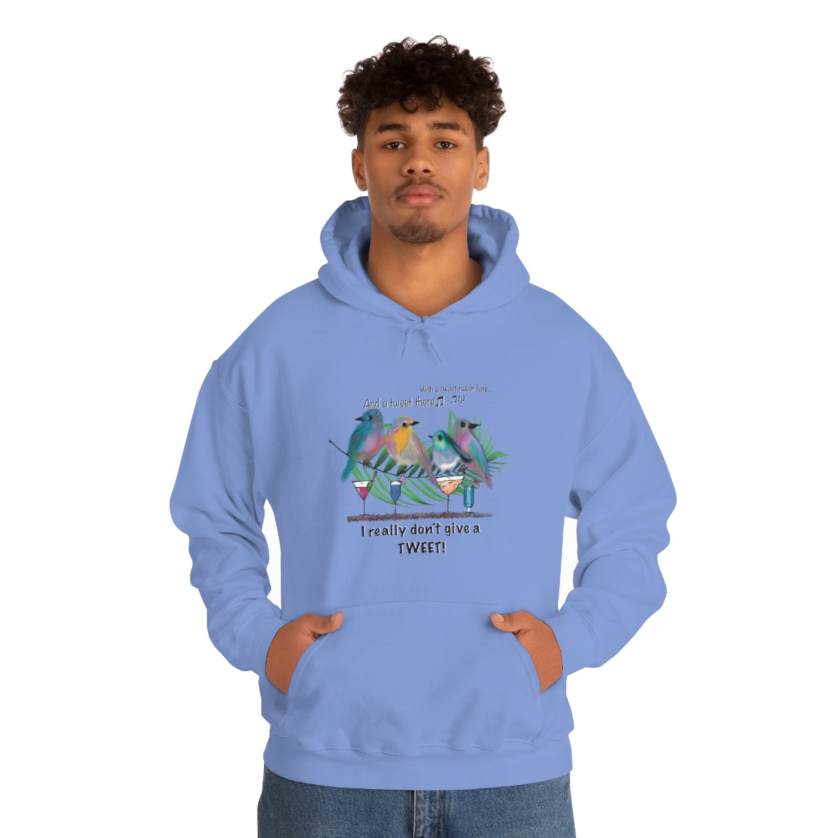 DON'T GIVE A Tweet, Heavy Blend Hooded Sweatshirt (Unisex)