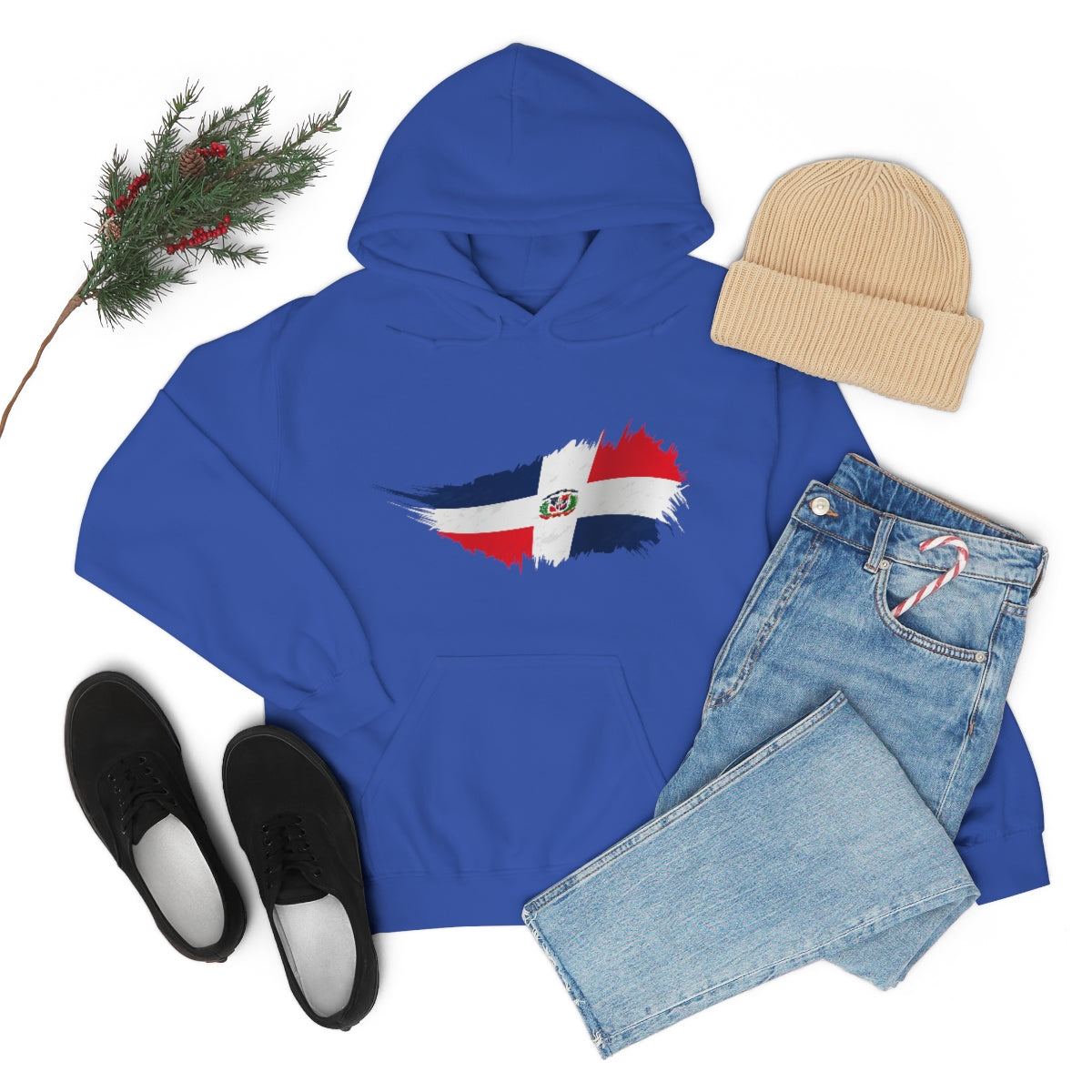 DOMINICAN REPUBLIC Heavy Blend™ Hooded Sweatshirt (UNISEX)