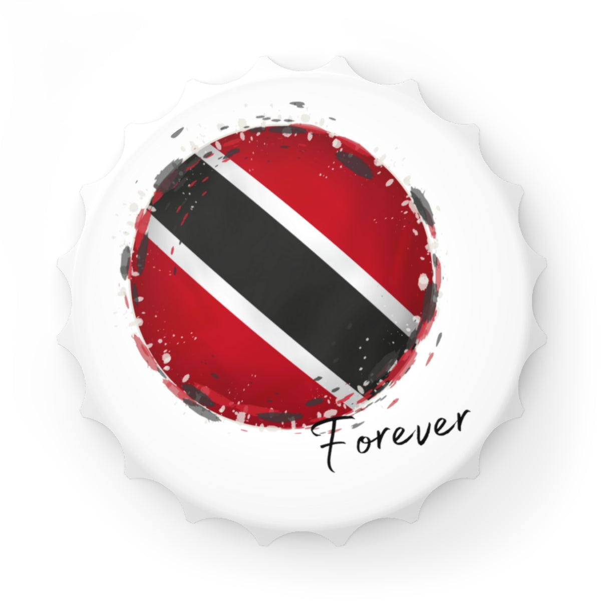 TRINIDAD | 2-in-1 Bottle Opener with Magnetic Back | Souvenir or Everyday Use
