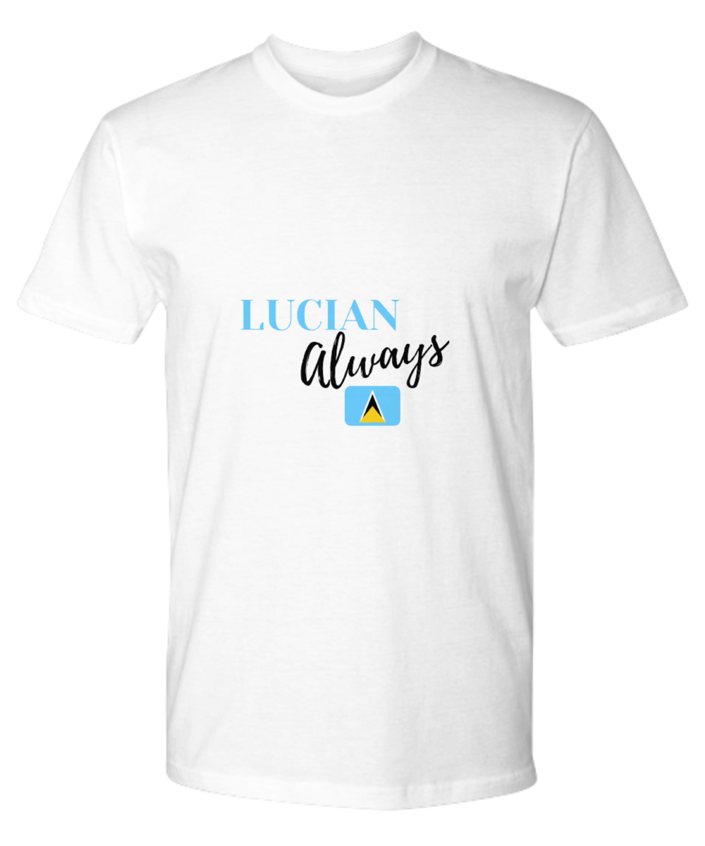 Sweet ST. LUCIA UNISEX Premium Tee (white)