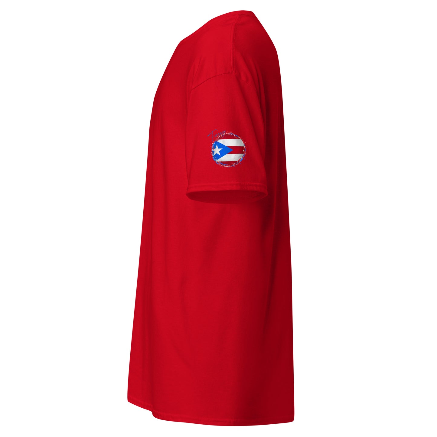 PUERTO RICO Men's classic tee, Mini Flag on Sleeves