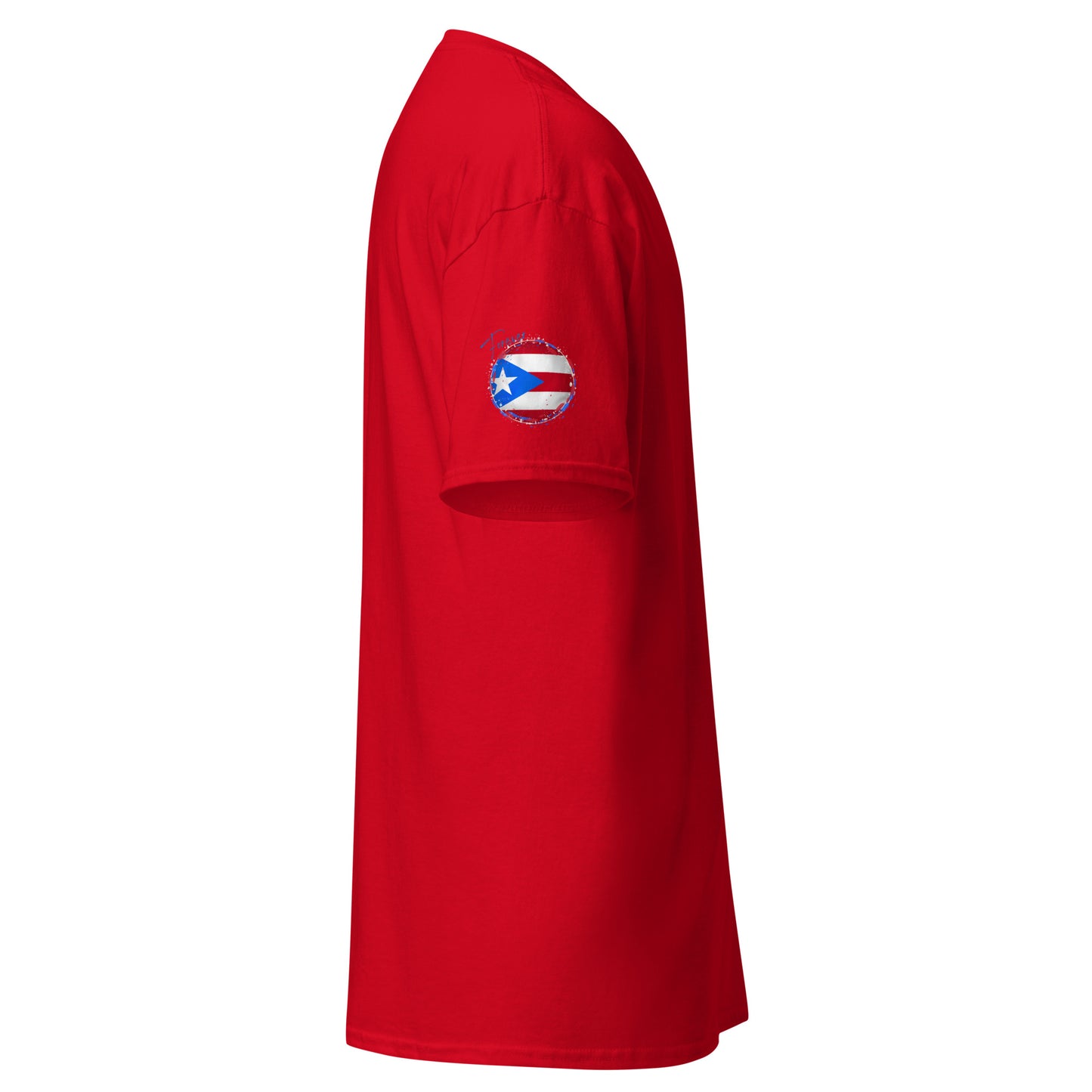 PUERTO RICO Men's classic tee, Mini Flag on Sleeves