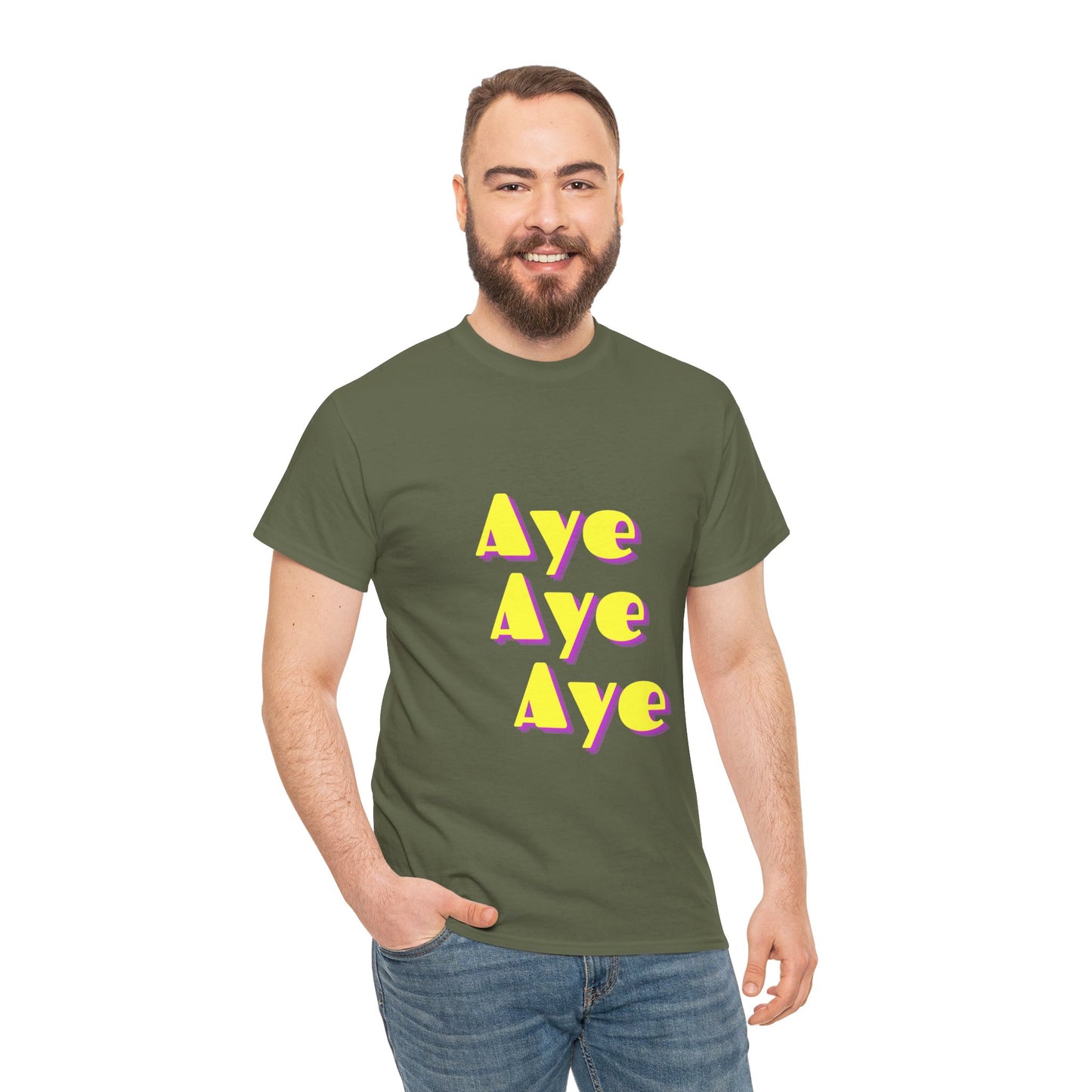 AYE! - Heavy COTTON T-SHIRT, Men or Women